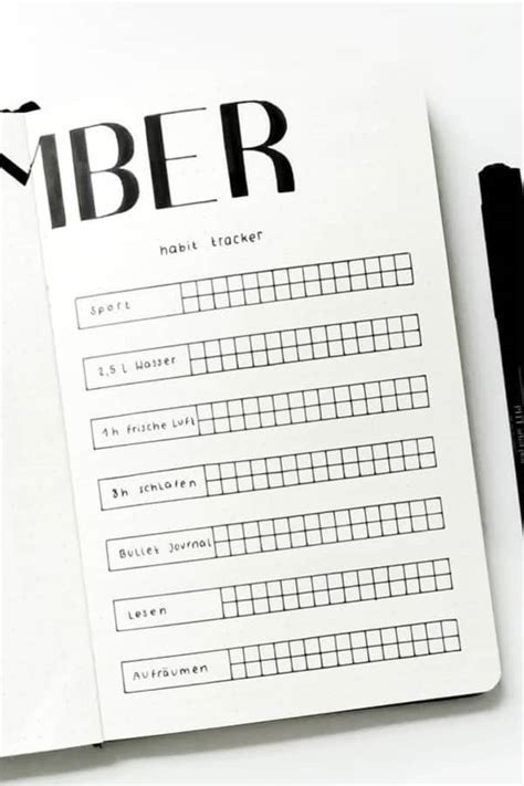 25 Best November Habit Tracker Ideas For Bujo Addicts Crazy Laura