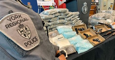 York Regional Police Bust Organized Crime And Drug Ring Over 45m Property Seized Toronto