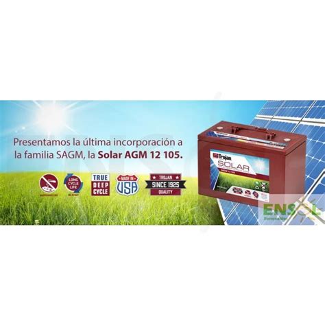 Trojan SAGM 205 12 12V Deep Cycle Battery Ensol