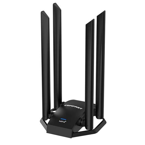 Comfast Wifi Adapter Wireless Network Adapter For Desktop Pc Wifi 6