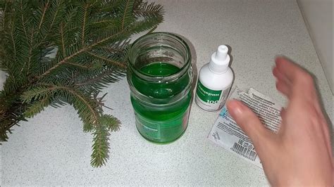 Как сохранить веточки ели - YouTube