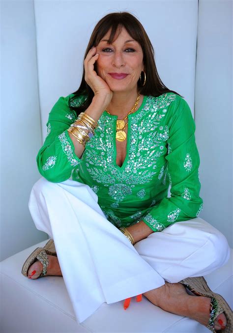 Anjelica Huston's feet