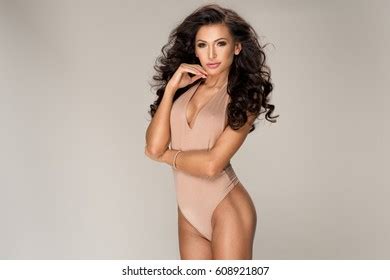 Sexy Girl Panama White Bikini On Stock Photo Shutterstock