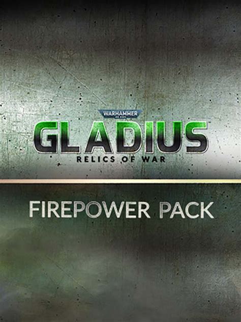 Countdown To Warhammer Gladius Relics Of War Firepower Pack