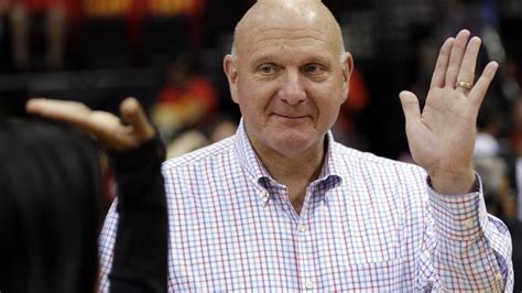 Steve Ballmer Unveils Clippers New Logo Video Nbc Sports