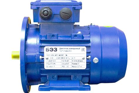 Электродвигатель ТМ БЭЗ АИР 90L2 (Ал) IM2081 (3 кВт/3000 об/мин ...