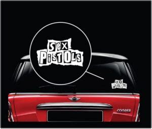 Sex Pistols Music Band Band Stickers For Cars And Trucks Custom Made In The USA Fast Shipping