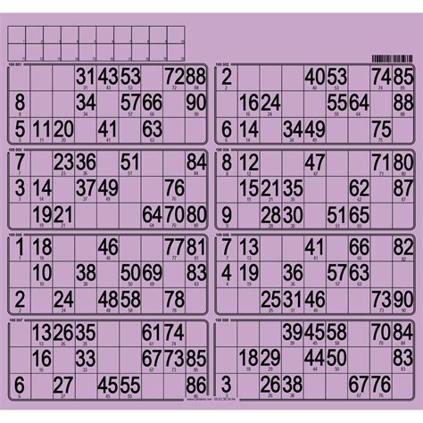 63 bristol bingo cards I Personalized bingo cards
