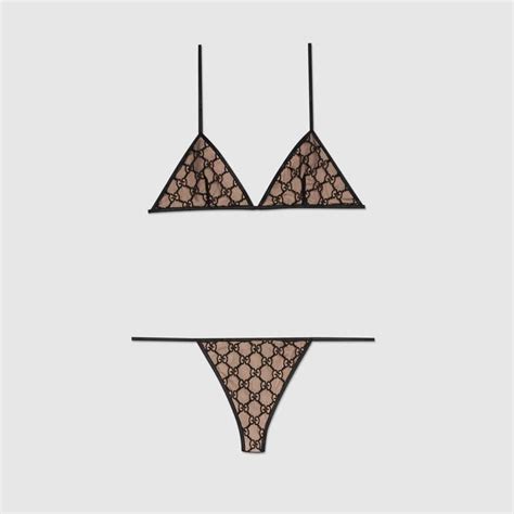Compare Prices For GG Tulle Lingerie Set 621855XJBVY1000 In Official