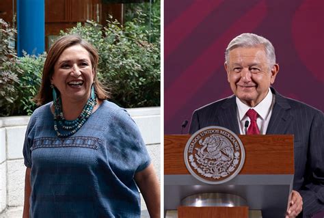 “ni Contar Sabe” Amlo Y Xóchitl Gálvez Chocan Por Supuestos Contratos