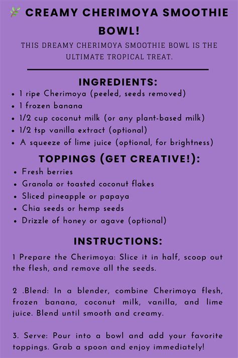 💚 Fruit of the Week: Cherimoya! 💚 – Miami Fruit