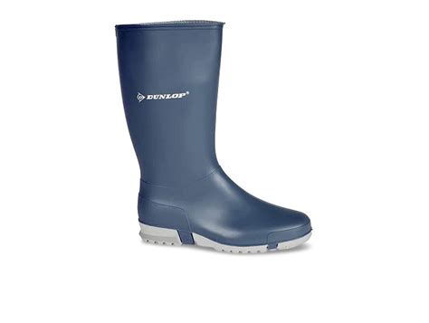 Dunlop Ladies Wellingtons 100 Waterproof Navy Walsh Brothers Shoes