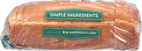 Naked Sprouted Wheat Sandwich Bread 22 5 Oz Fred Meyer