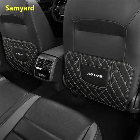 Funda Protectora De Cuero Pu Para Asiento Trasero De Coche Almohadilla