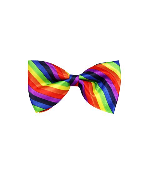 rainbow bow tie looksharpstore