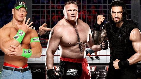 WWE Summerslam 2015 John Cena Vs Brock Lesnar Summerslam 2019 HD