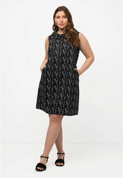 Ulla Popken Freizeitkleid - black/schwarz - Zalando.at