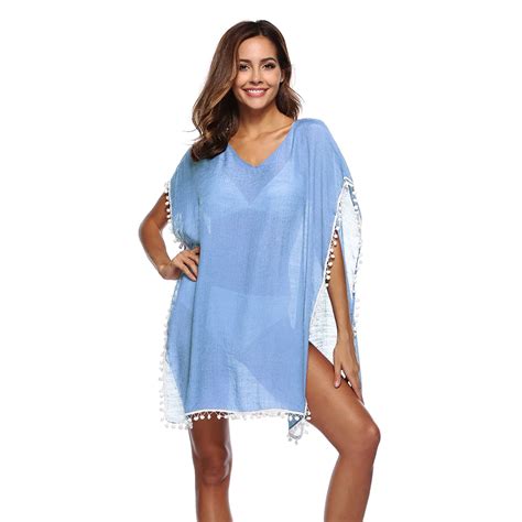 Pareo Beach Cover Up Balls Edge Bikini Cover Up Swimwear Women Robe De Plage Beach Cardigan