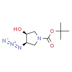 Cis 3 Azido 4 Hydroxy Pyrrolidine 1 Carboxylic Acid Tert Butyl Ester