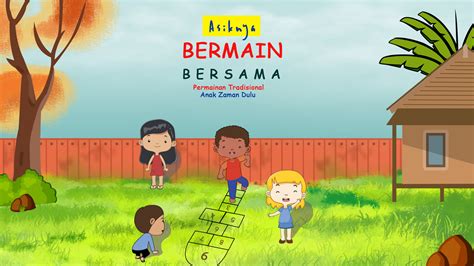 Gambar Permainan Tradisional Engklek Kartun 2 Juhba Kliap