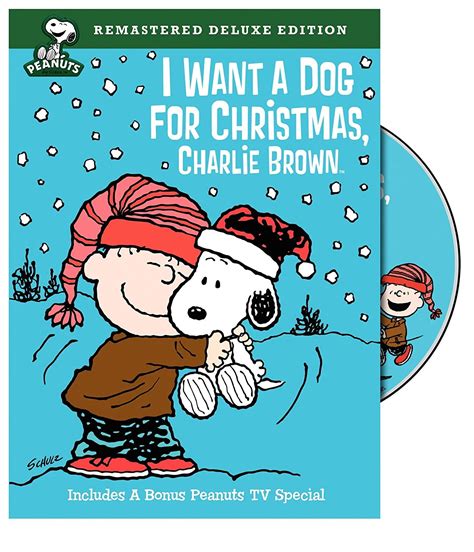 Peanuts I Want A Dog For Christmas Charlie Brown Deluxe Edition Dvd