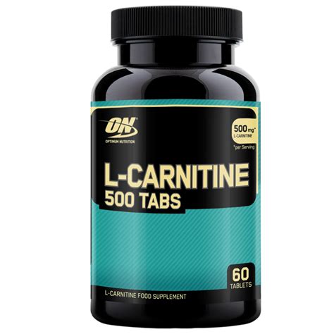 Енергийни таблетки Optimum Nutrition L Carnitine, 60 броя - eMAG.bg