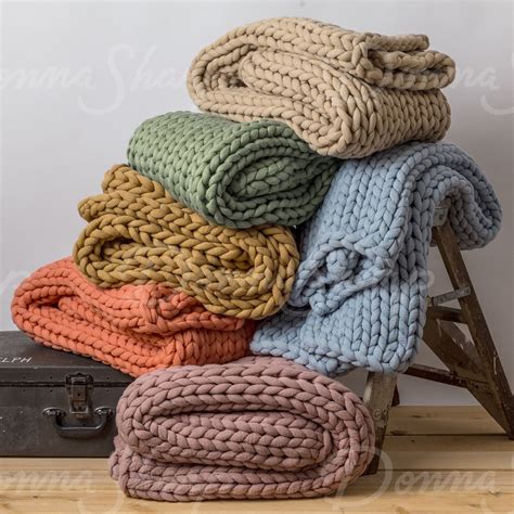 Chunky Knit Blanket