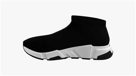 ArtStation - Balenciaga Speed Trainers Low Black | Resources