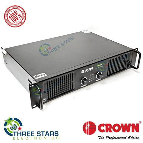 2023 Original Crown UW 550 Ultimate Warrior Series Power Amplifier 550