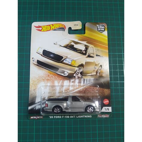 Hot Wheels Ford F SVT Lightning Hyper Haulers Car Culture Shopee Malaysia