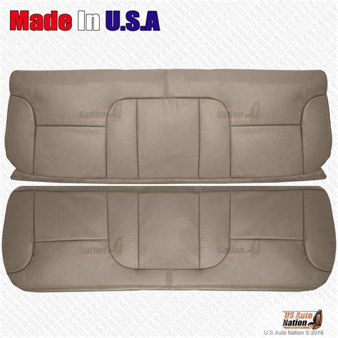 1995 1999 Chevy Silverado Gmc Sierra Rear Bench Leather Seat Cover