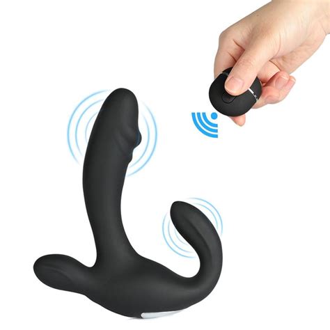 Remote Control Prostate Massager For Men Double Motor Anal Vibrator Butt Plug Gay G Spot