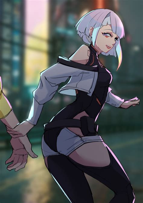 Lucyna Kushinada - Cyberpunk: Edgerunners - Mobile Wallpaper by Pixiv ...