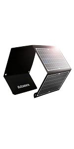 30W PD18W Caricatore Solare Portatile 3 Porte USB Pannello Fotovoltaico