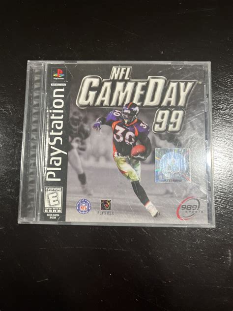 NFL GameDay 99 Sony PlayStation 1 1998 PS1 Game COMPLETE CIB