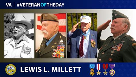 Veteranoftheday Army Veteran Lewis Millett Va News