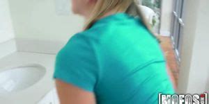 Don T Break Me Blonde Spinner Split In Half Hollie Mack Amateur Tnaflix