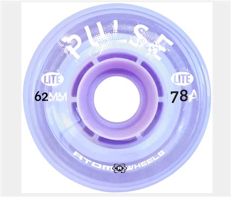 Atom Pulse Lite Outdoor Wheels 4 Pack 78a Atom Origin Skates