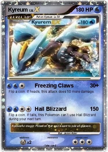 Pokémon Kyreum 10 10 Freezing Claws My Pokemon Card