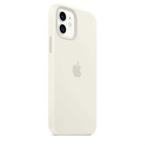 Silikonowe etui iPhone 12 / 12 Pro Białe OBUDOWA SILICONE CASE White