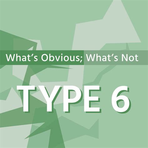 whats obvious whats  type   enneagram  business