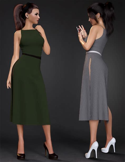 Dforce Rush Hour Outfit For Genesis 8 And 81 Females Daz 3d