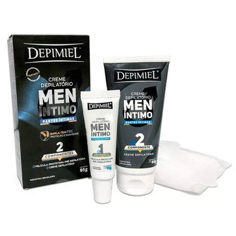 Creme Depilatorio Intimo - 🏷️【Tudo Sobre】→ Depimel Men Creme Depilatório Íntimo Masculino 95g