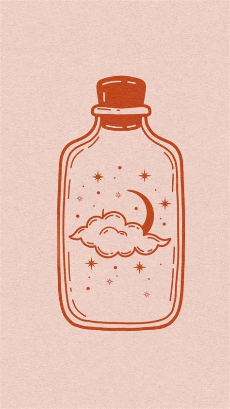 crescent moon art wallpaper