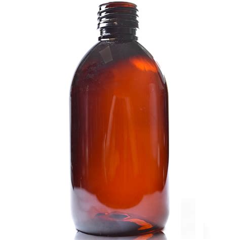 Ml Amber Pet Sirop Bottle Amphorea Ltd