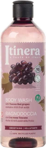 Гель для душа Itinera с красным тосканским виноградом 370 мл ...