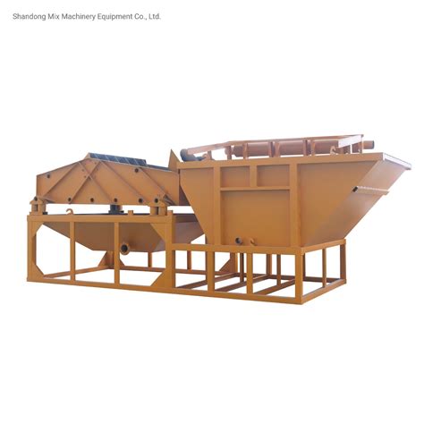 Ruromix Dry Naked Custom Made China Vibrating Separator Machine Screen China Mining Vibrating