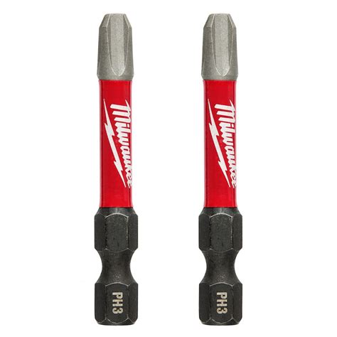 Milwaukee Tool Shockwave 2 Inch Philips 3 Impact Duty Alloy Steel