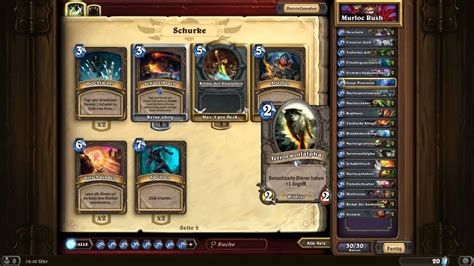 Hearthstone Schurke Murloc Rush Deck Guide German Youtube