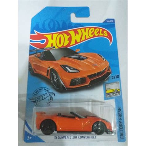 Hot Wheels Corvette Convertible Shopee Malaysia